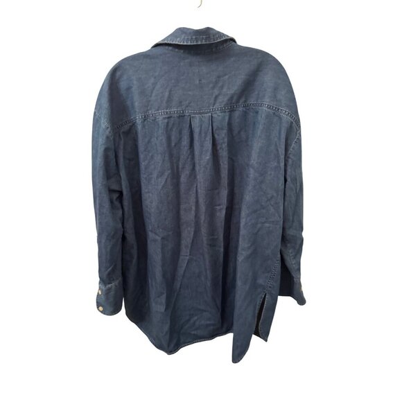 Banana Republic women's jean button down top size xl - Picture 3 of 3